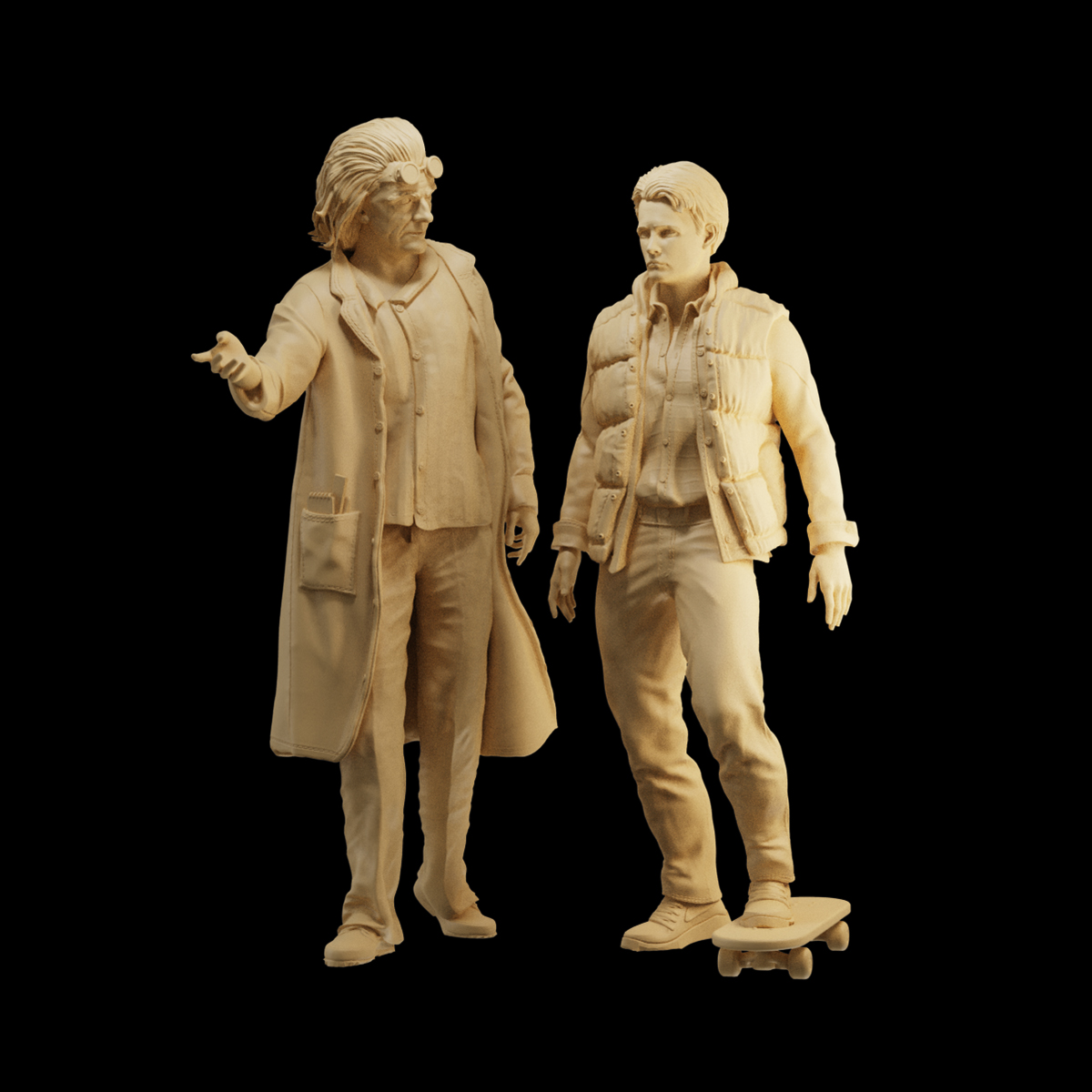 3D Printing Waste - 3D Printed 1/64 1/43 1/35 Doctor