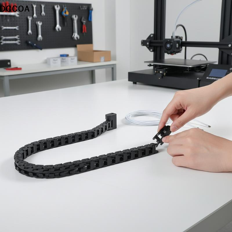 3D Printer Cable Chain - [COA]Black 3D Pritner Upgraded Parts For