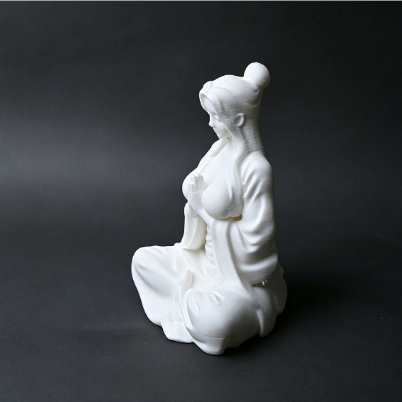 3D Printing Household Items - 3D Printed Mini Meditation Statue Cross