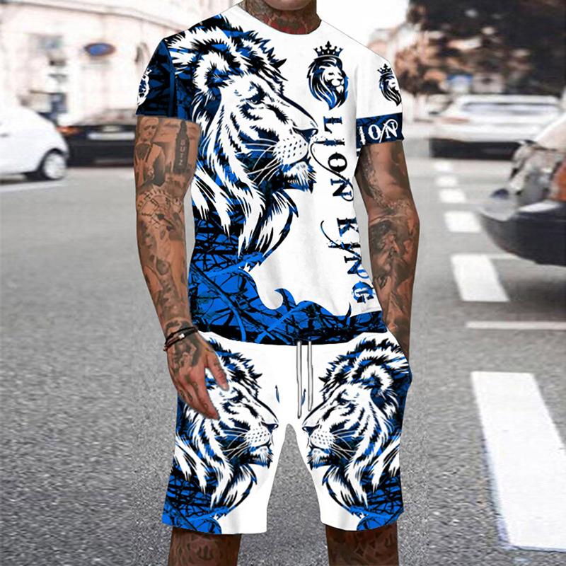 3D Printing Jersey - Animal Tiger Tracksuit 3D Print Men's