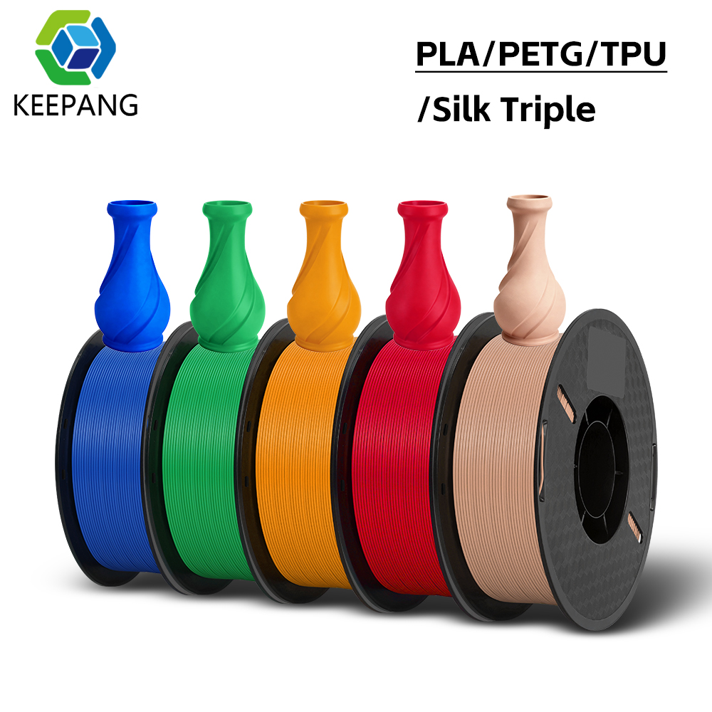 Abs Filament Spool - KEEPANG 3D PLA/PETG/Silk PLA/TPU Filament 1.75mm