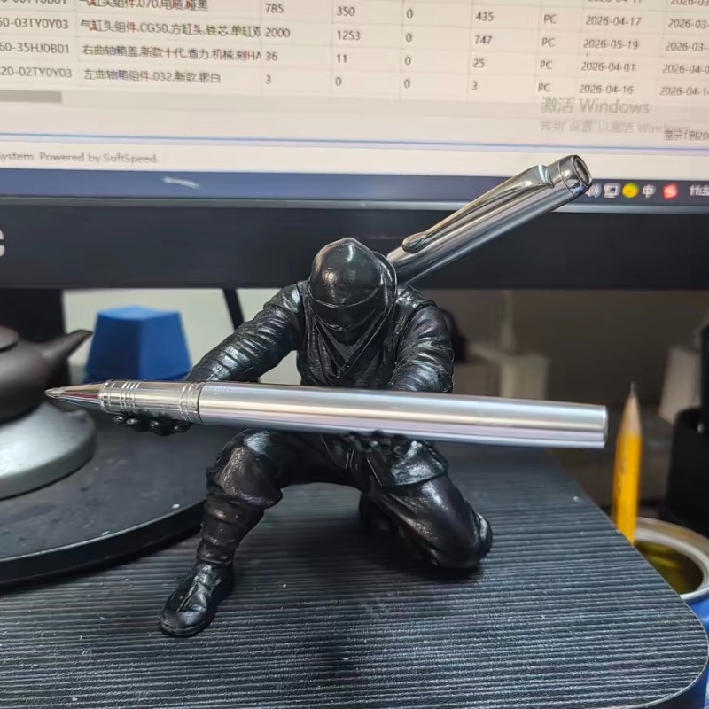 3D Printing Pen For Adults - Ninja Pen Holder 3D Printed Samurai