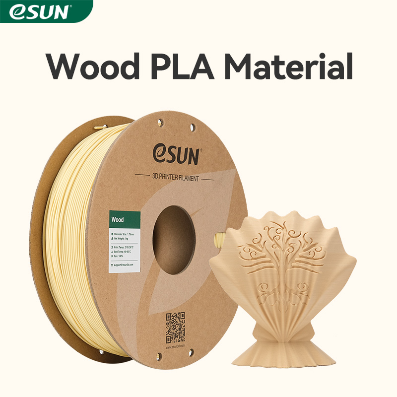 Abs Filament Spool - ESUN 3D Printer Filaments 1.75mm Wood