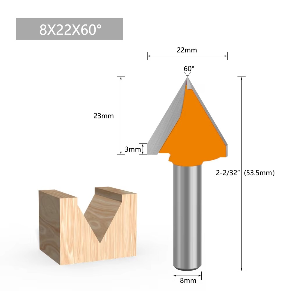 1PC 8MM Shank Milling Cutter W - 3D Printing Online 评论和价格