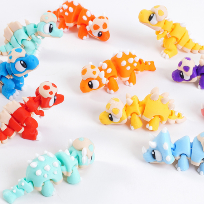 3D Printed Cartoon Tyrannosaur - 3D Printing Household Items 评论和价格