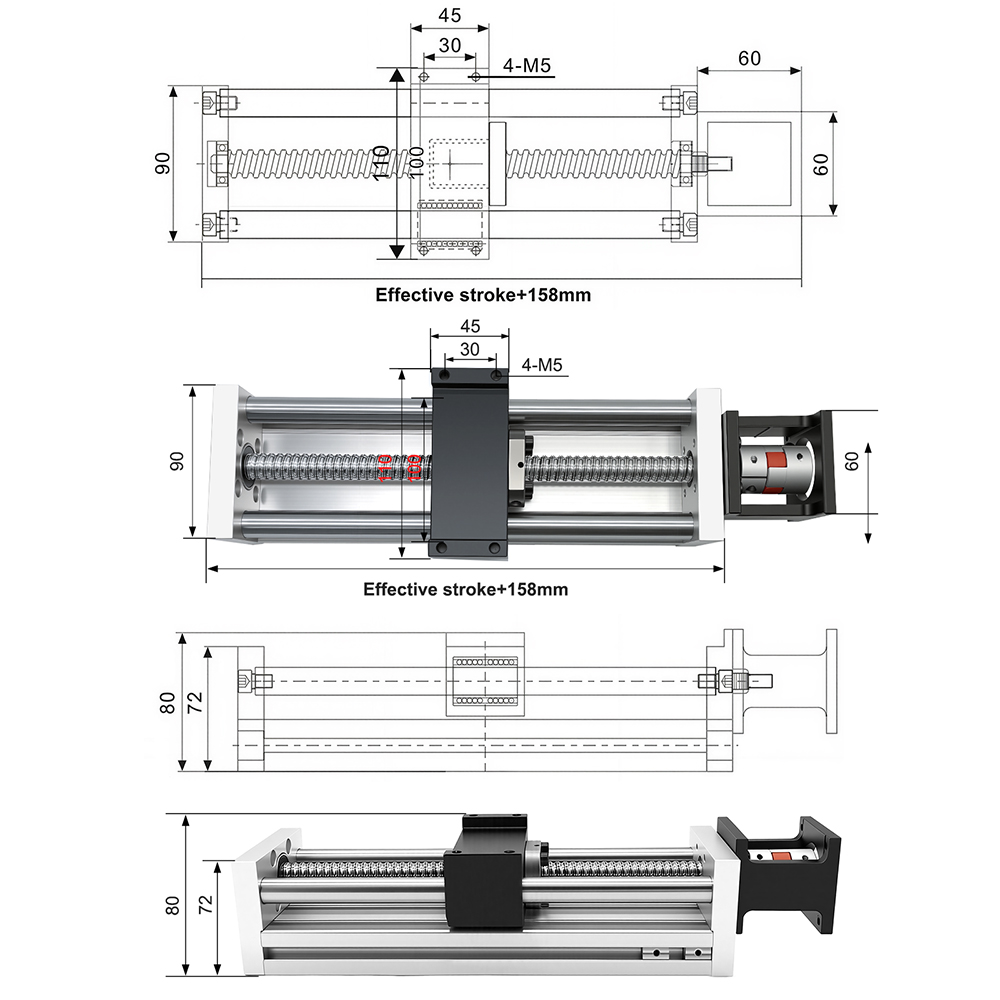 Linear Guide Rail Optical Axis - Linear Guide Rail 评论和价格