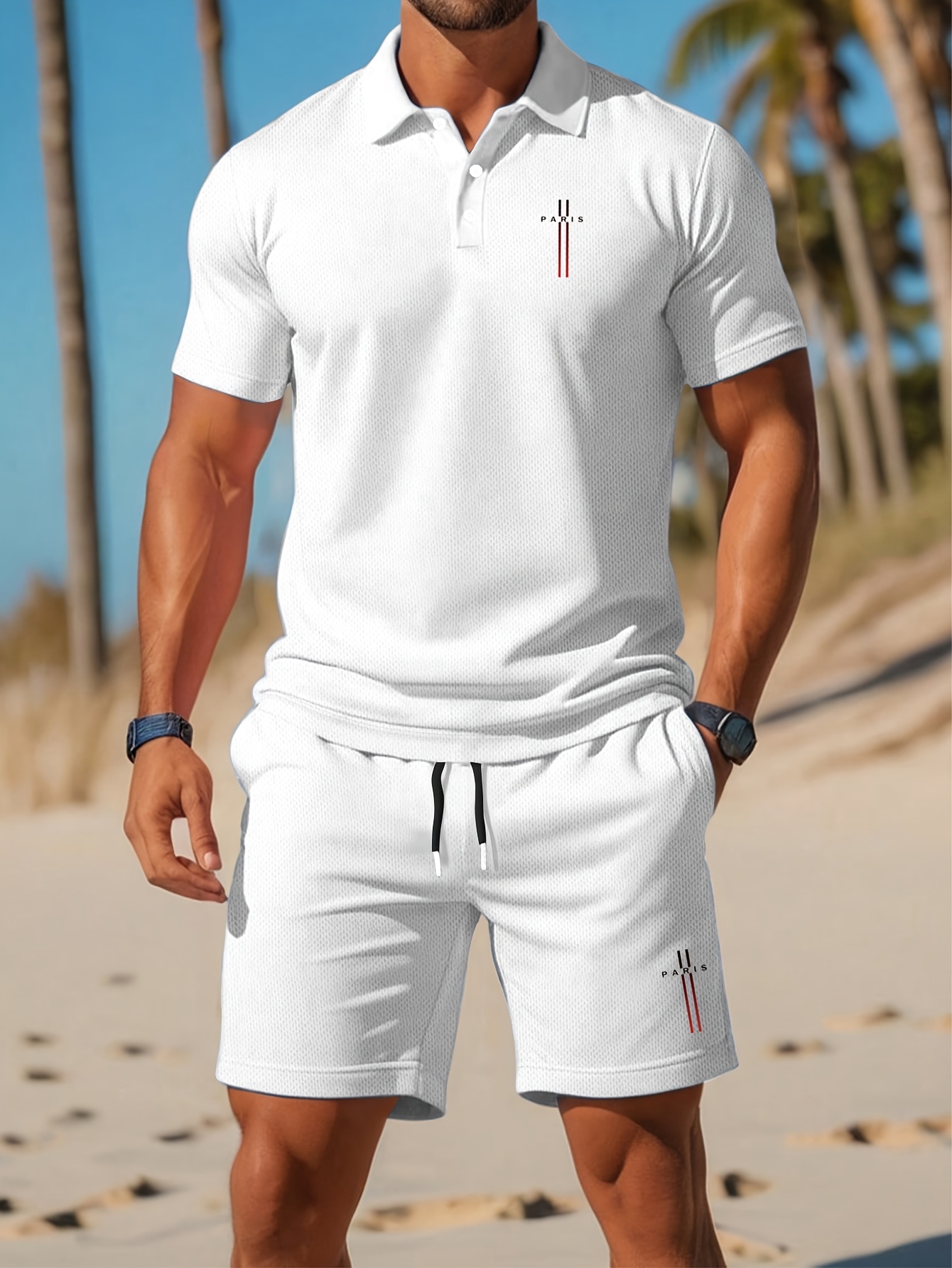 2026 Summer Men's Polo Shirt S - 3D Printing Jersey 评论和价格