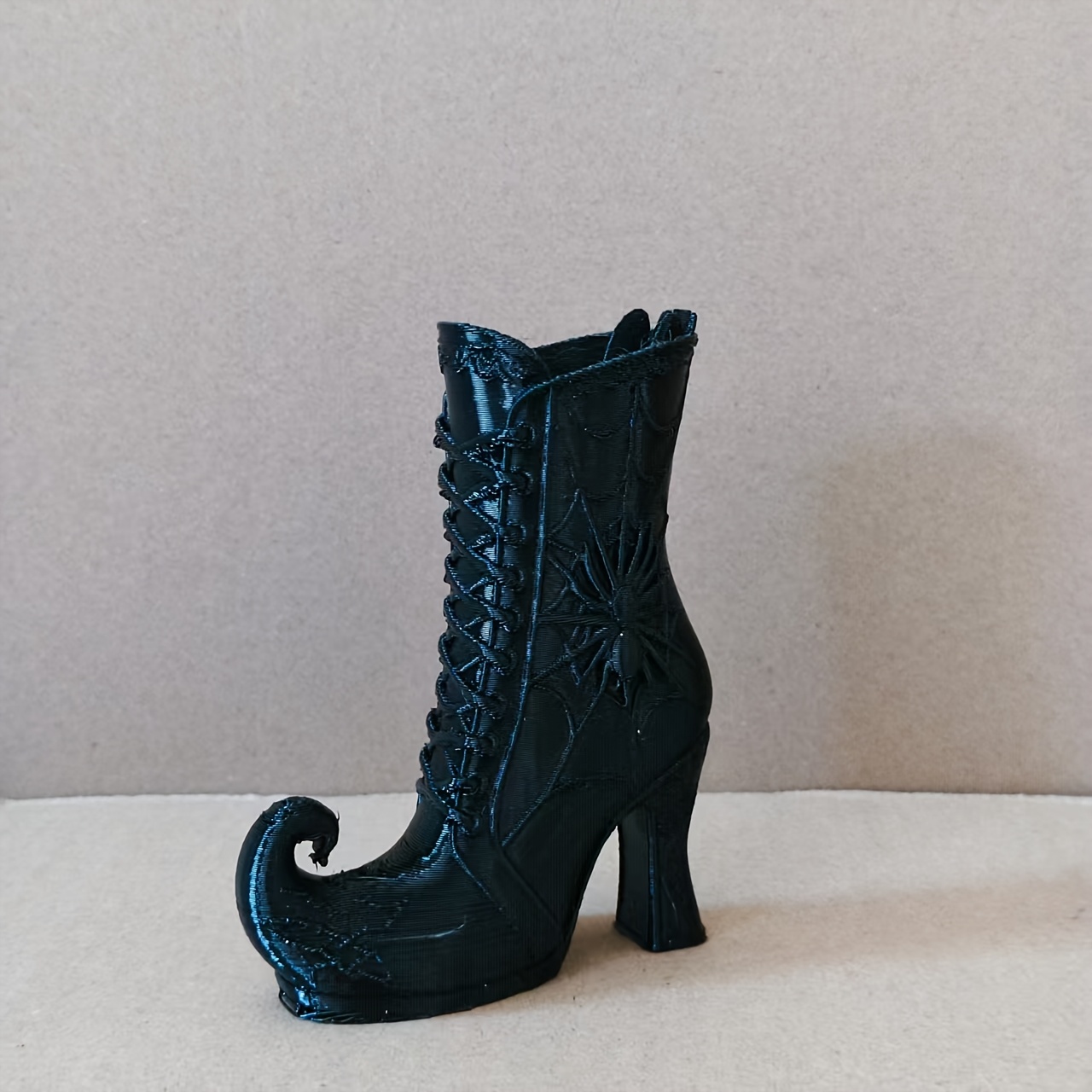Gothic Witch Boot Pen Holder w - 3D Printing Pen For Adults 评论和价格