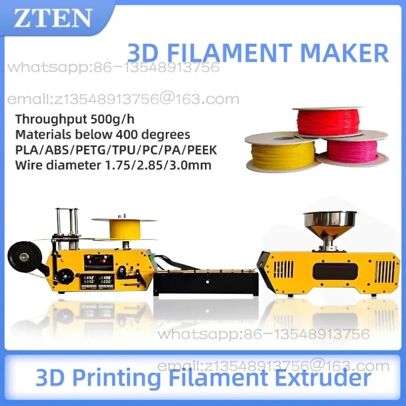 Mini Desktop Plastic Extruder  - 3D Printing Waste 评论和价格
