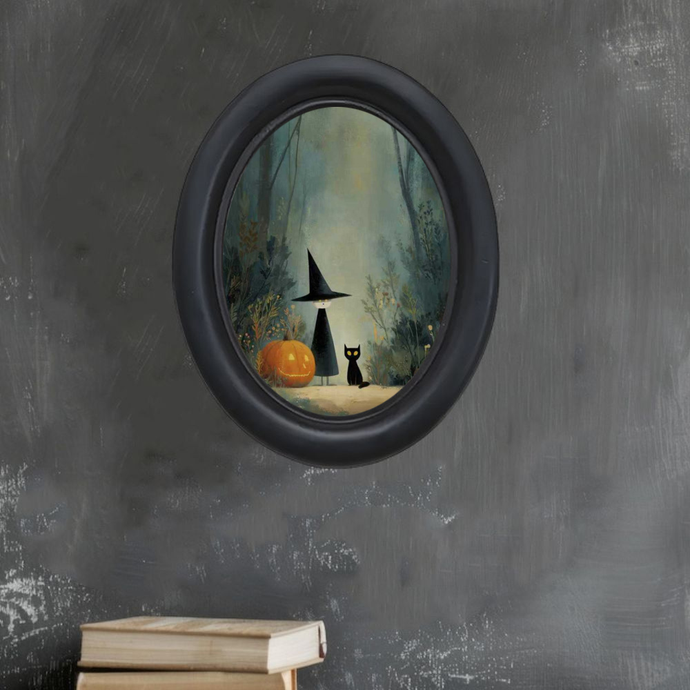 A 3D Vintage Halloween Witch a - 3D Printing Household Items 评论和价格