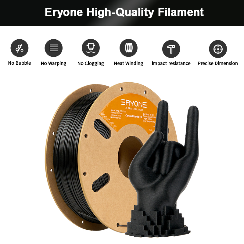 ERYONE Big Sale 10KG PETG Carb - Abs Filament Spool 评论和价格