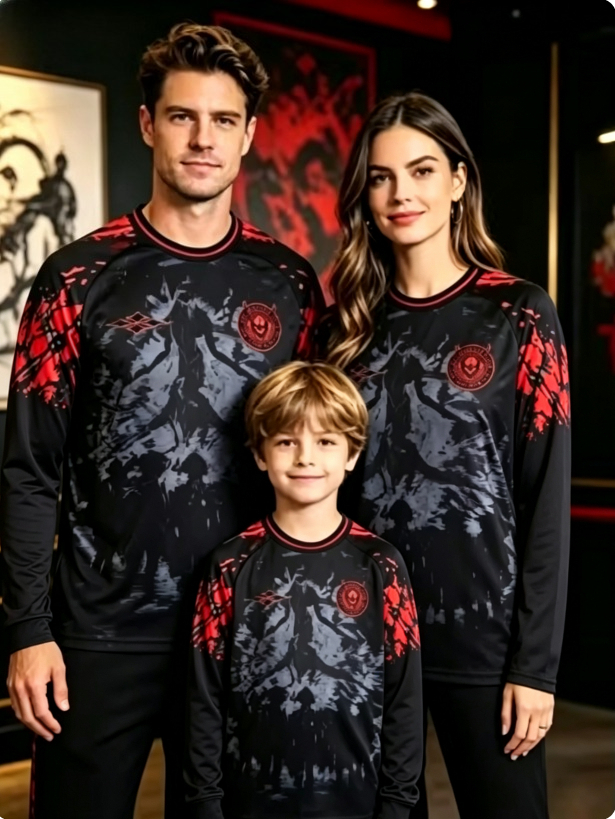 Black demon silhouette 3D prin - 3D Printing Jersey 评论和价格