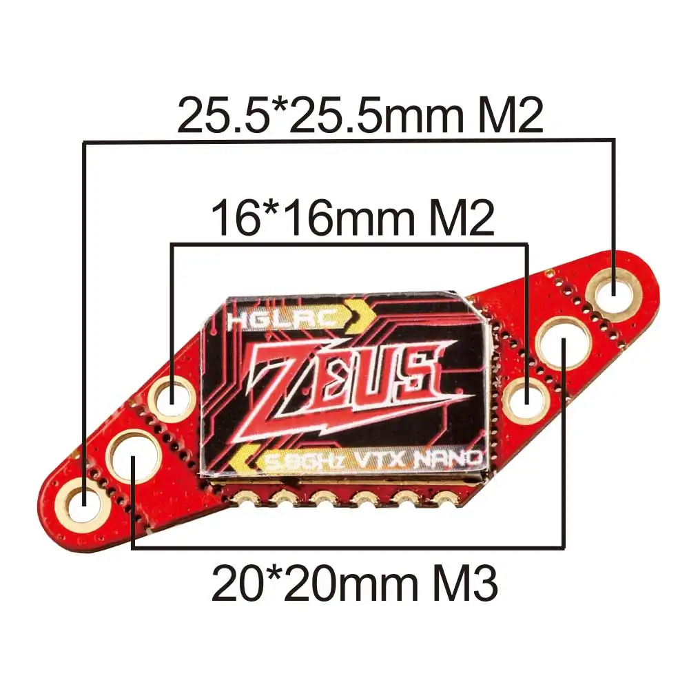 Hglrc Zeus Nano Vtx 5.8G 350Mw - 3D Printing Drone 评论和价格