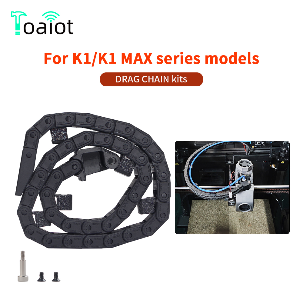 For K1 MAX Drag Chain Detachab - 3D Printer Cable Chain 评论和价格