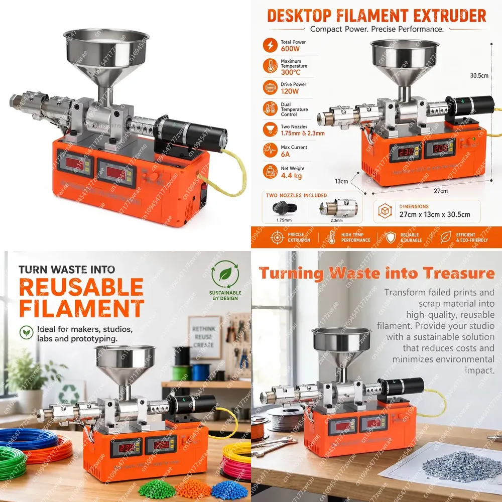 Desktop 3D Printing Filament E - 3D Printing Waste 评论和价格