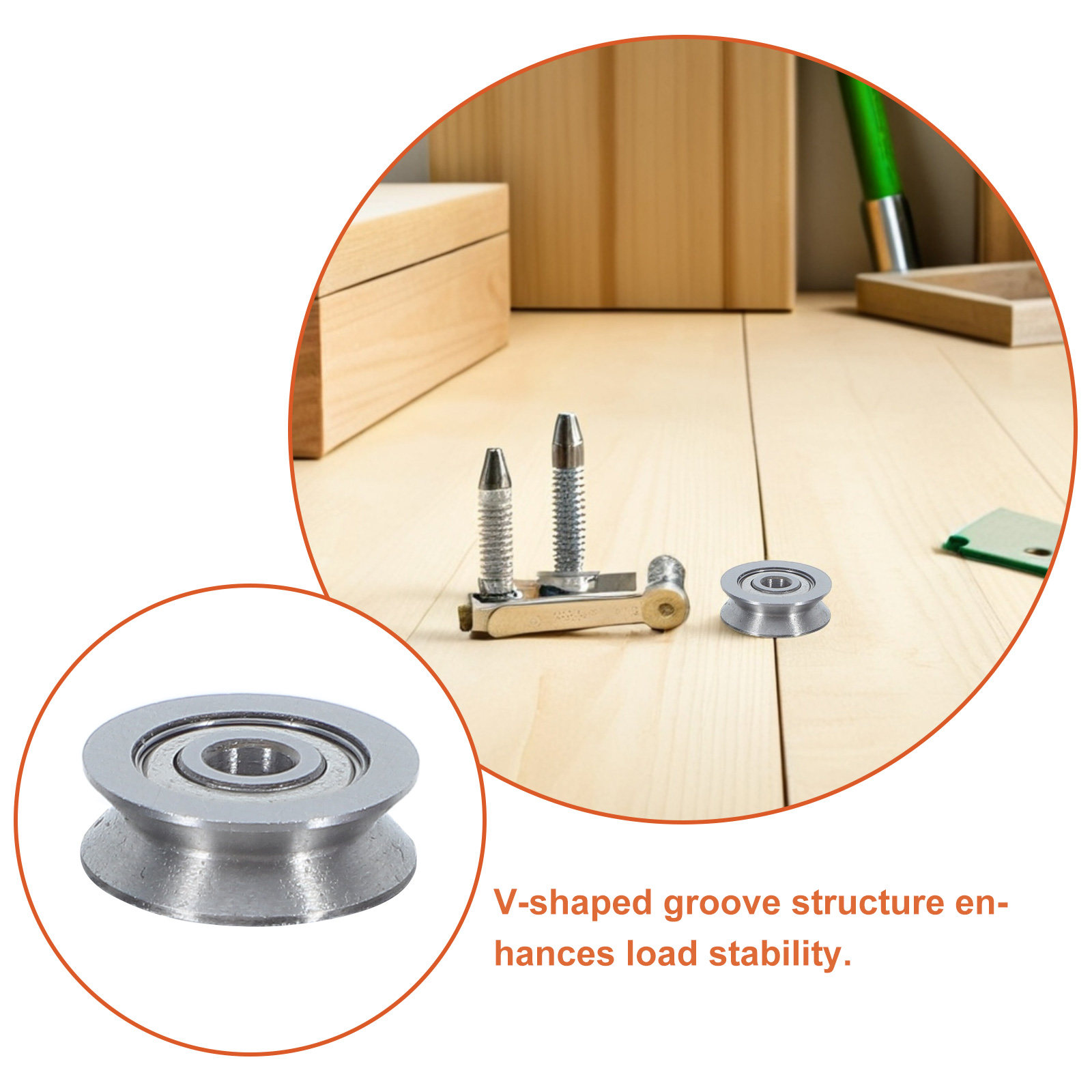 20Pcs V-Groove Bearing Pulley  - Linear Guide Rail 评论和价格