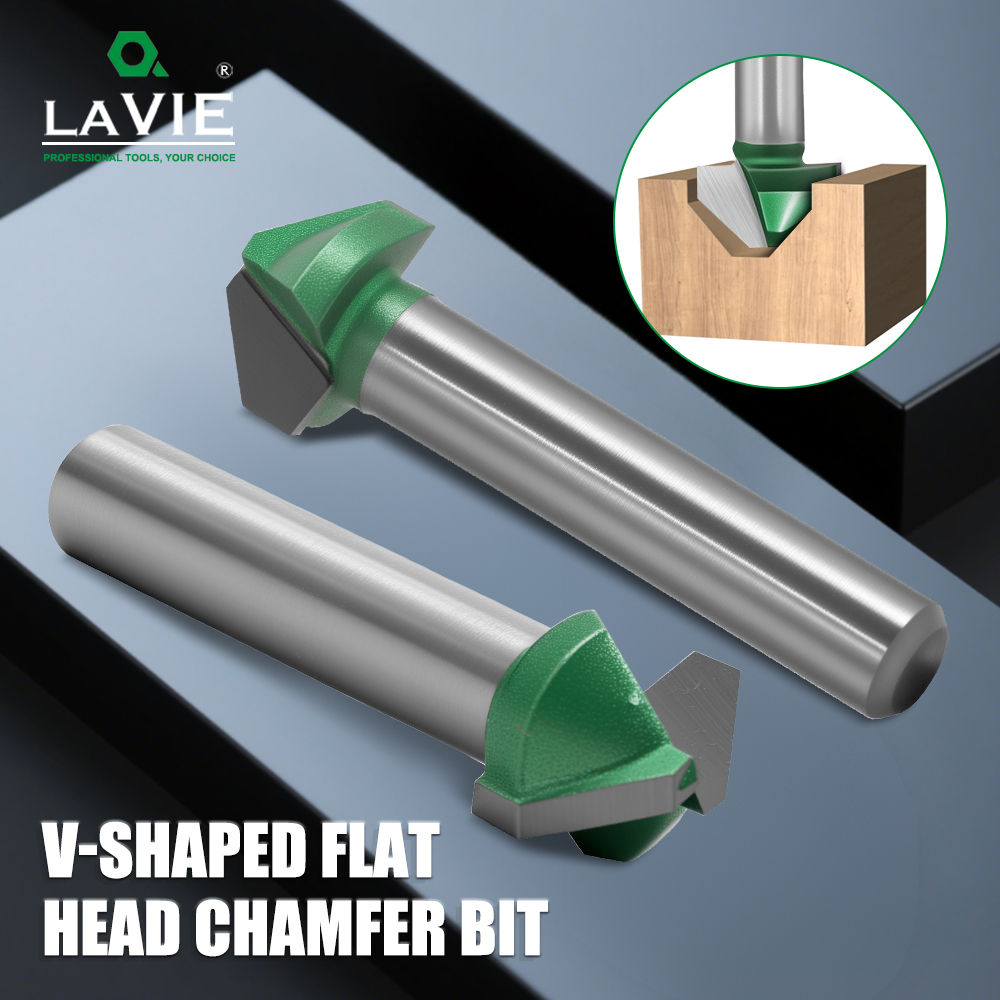 LAVIE 1pc Flat V-Bit for Wood  - 3D Printing Online 评论和价格