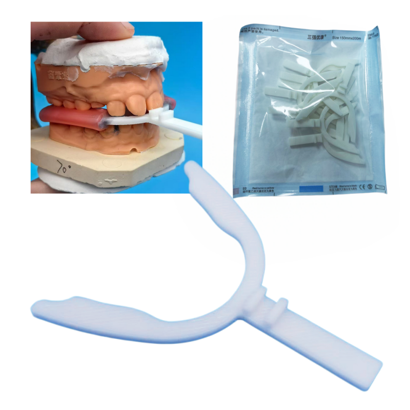 10Pcs/Bag Dental Bite Fork Ort - 3D Printing Orthodontics 评论和价格