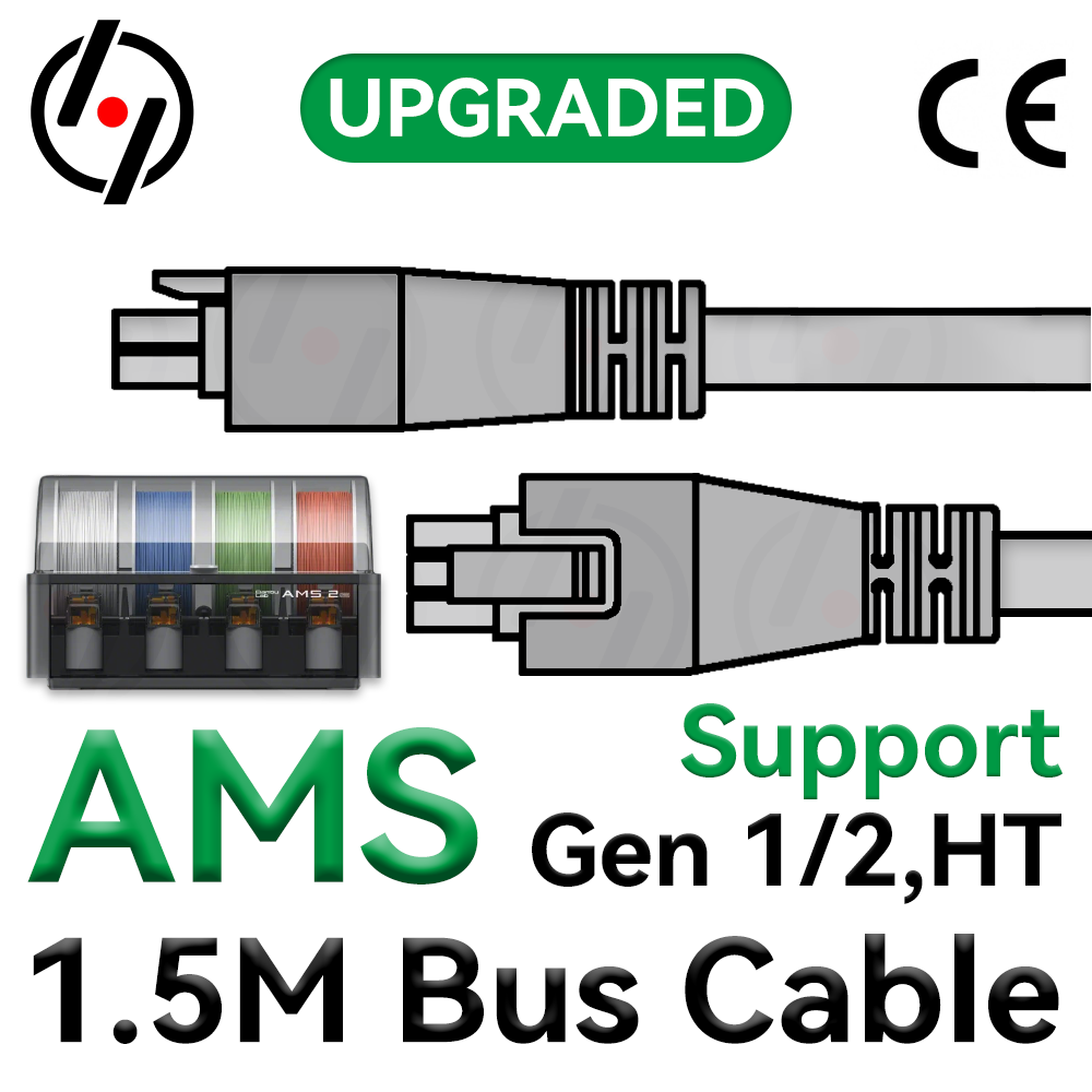 For Bambu Lab AMS/AMS 2 Pro/AM - 3D Printer Cable Chain 评论和价格