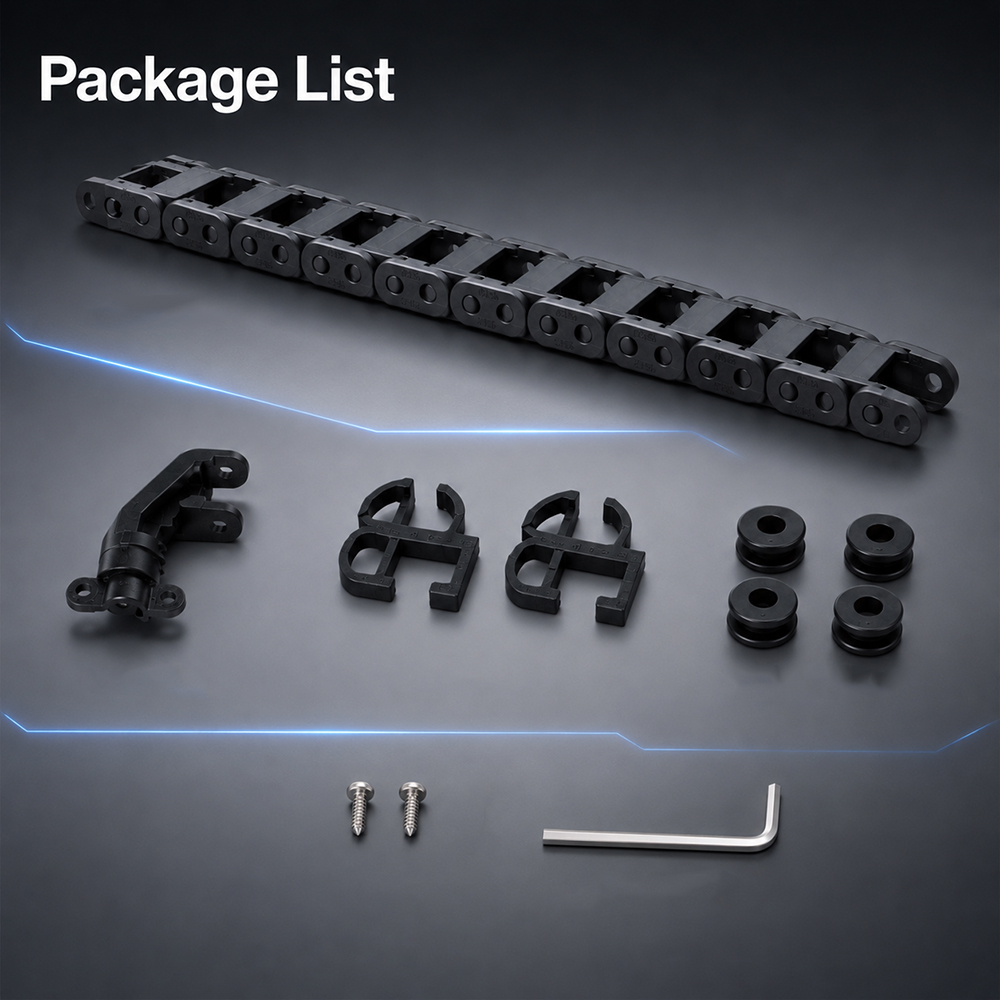 Drag Chain Cable Chain Kit for - 3D Printer Cable Chain 评论和价格