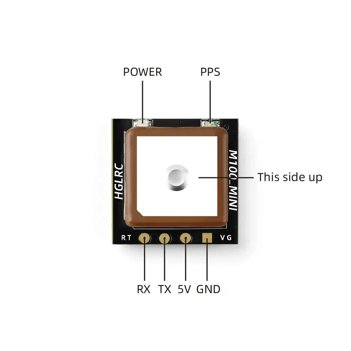 HGLRC M100 MINI GPS Module M10 - 3D Printing Drone 评论和价格