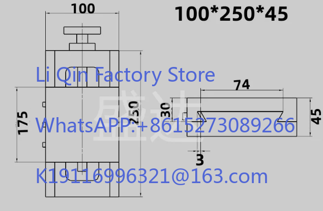 Screw rod sliding table cast i - Linear Guide Rail 评论和价格