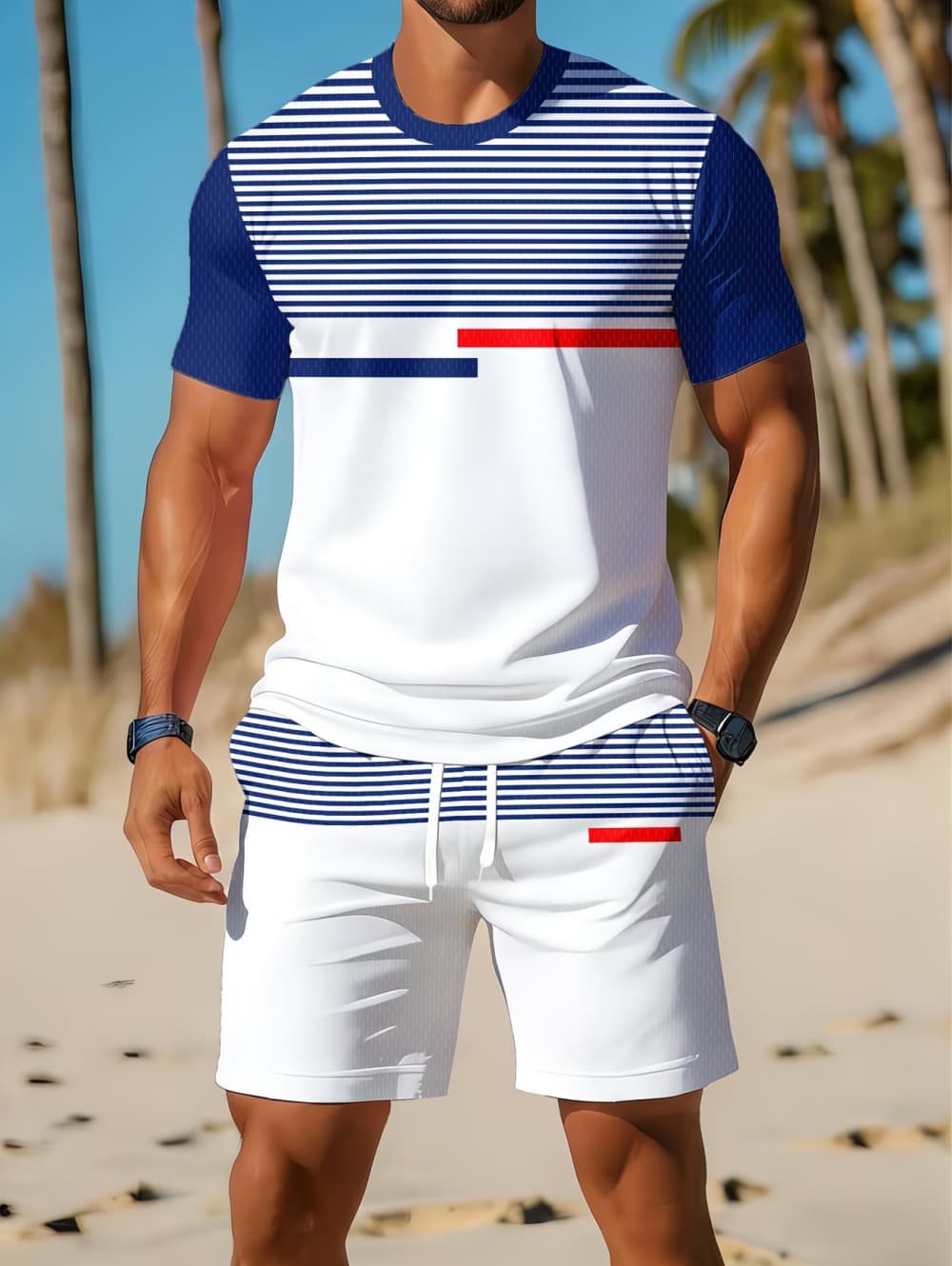 2026 Summer New Arrival Men's  - 3D Printing Jersey 评论和价格